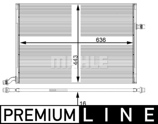 Intercooler potrivit MERCEDES C (A205), C (C205), C T-MODEL (S205), C (W205), E (A238), E ALL-TERRAIN (S213), E (C238), E T-MODEL (S213), E (W213), GLC (C253), GLC (X253) 1.5-Electric 12.13-