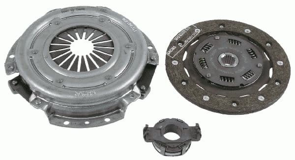 Kit ambreiaj cu rulment (180mm) potrivit CITROEN AX, BX, C15, C15 MINIVAN, SAXO, XSARA, ZX; PEUGEOT 106 I, 106 II, 205 I, 205 II, 306, 309 I, 309 II, 405 I, 405 II 1.0-1.4 04.83-08.05