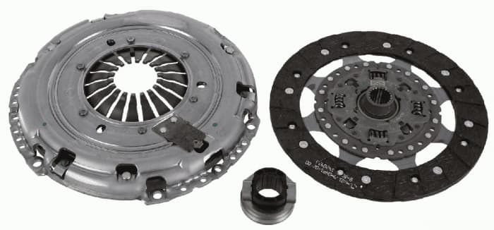 Kit ambreiaj cu rulment (240mm) potrivit DS DS 7; CITROEN BERLINGO, BERLINGO MINIVAN, C4 SPACETOURER, C5 AIRCROSS, GRAND C4 SPACETOURER, JUMPY III, SPACETOURER 1.5D 1.6D 09.13-
