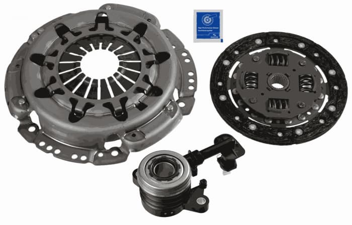 Kit ambreiaj cu rulment hidraulic (190mm) potrivit NISSAN MICRA III 1.0 1.2 01.03-06.10