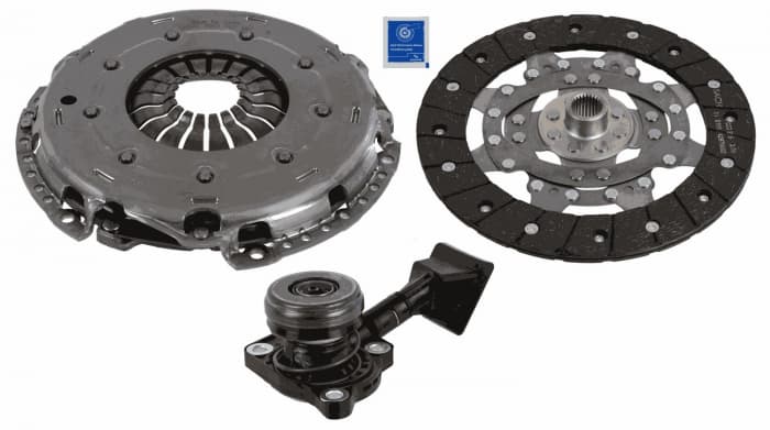 Kit ambreiaj cu rulment hidraulic (240mm) potrivit DS DS 3, DS 4, DS 5; CITROEN BERLINGO MULTISPACE, BERLINGO MINIVAN, C3 AIRCROSS II, C4 II, DS3, DS4, DS5 1.6D 02.13-