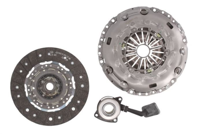 Kit ambreiaj cu rulment hidraulic (240mm) potrivit FORD FOCUS III, MONDEO IV, S-MAX 2.0 03.10-02.20