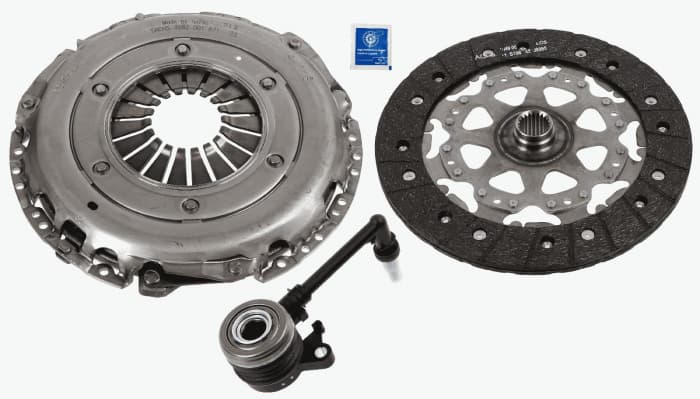 Kit ambreiaj cu rulment hidraulic (240mm) potrivit NISSAN QASHQAI I, QASHQAI II, X-TRAIL III; RENAULT KADJAR, KOLEOS II 1.6D 10.11-