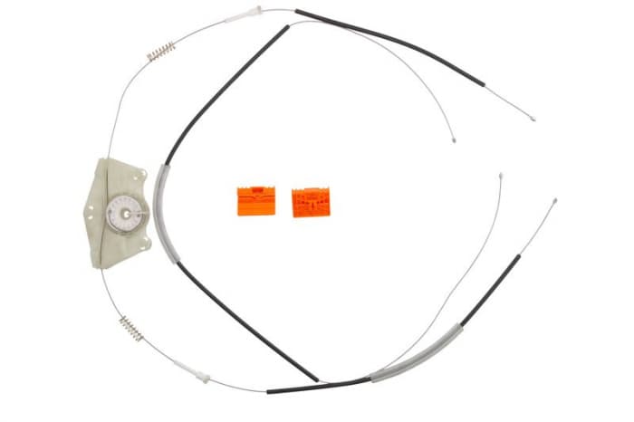 Kit reparatie macara geam fata stanga set, electric PORSCHE CAYENNE; VW TOUAREG intre 2002-2010