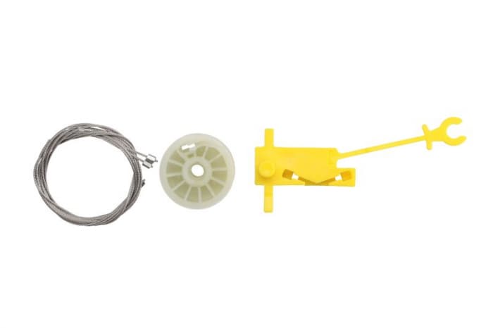 Kit reparatie macara geam fata stanga set NISSAN PRIMASTAR; OPEL VIVARO A; RENAULT TRAFIC II dupa 2001