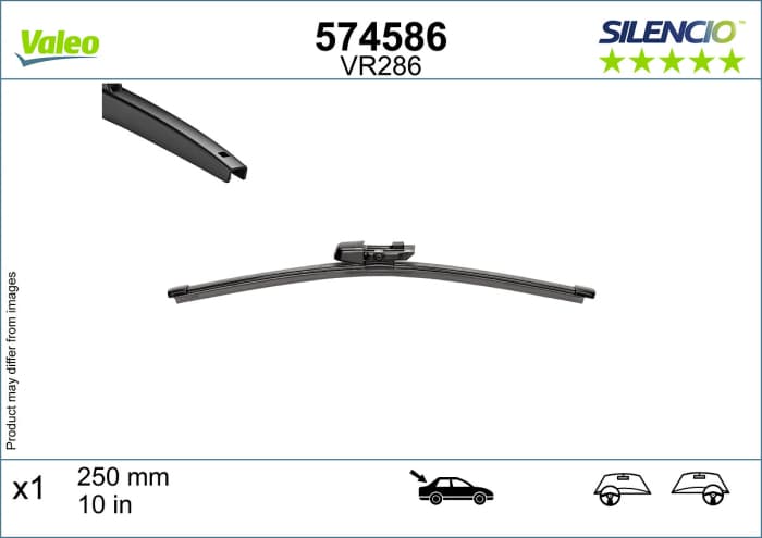 Lama stergator spate (1buc) Silencio 250mm potrivit VW GOLF VIII 07.19-