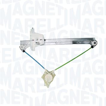 Macara geam Fata Dreapta (electric, cu motor, numar usi: 4) potrivit MERCEDES 124 (W124), 190 (W201), E (W124) 10.82-06.95