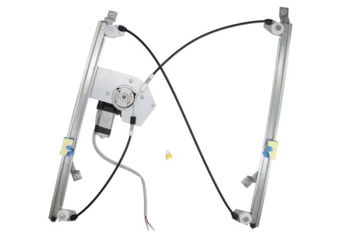 Macara geam fata stanga electric, cu motor, 4 5 usi RENAULT CLIO, CLIO III dupa 2005