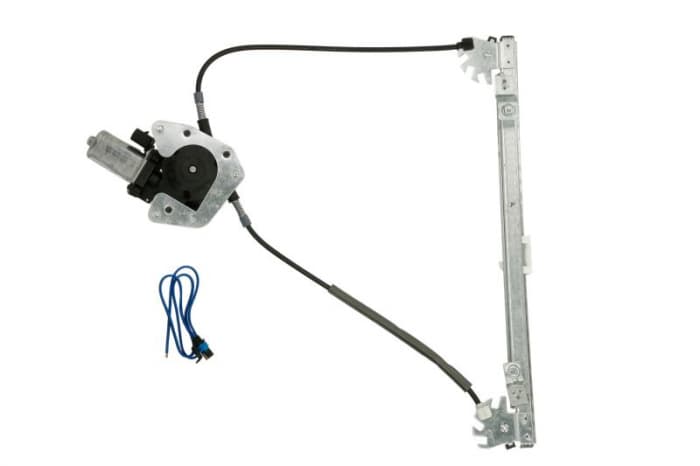 Macara geam Fata Stanga (electric, cu motor, numar usi: 3) potrivit RENAULT MEGANE I, MEGANE I COACH 01.96-12.04