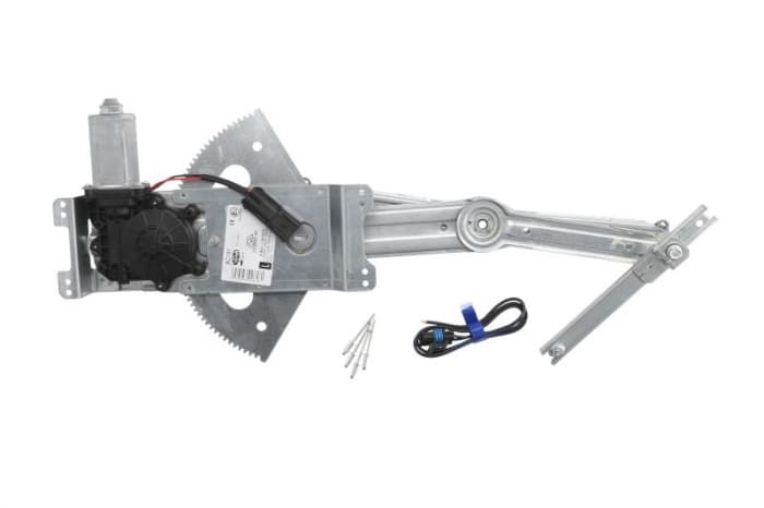 Macara geam fata stanga electric, cu motoras, numar usi: 4 OPEL COMBO, CORSA B intre 1993-2001