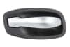 Maner usa Fata Spate Stanga interior, argintiu negru potrivit BMW Seria 5 E60, 5 E61 2.0-5.0 2002-2010
