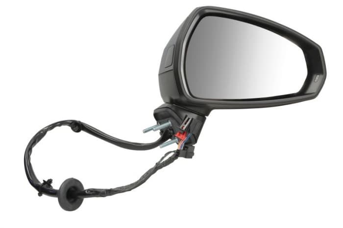 Oglinda dreapta (electric, cu memorie, asferic, cu incalzire, asistent schimbare banda, grund, rabatare electrica, cu semnalizator) potrivit AUDI A3 8V 04.12-05.20