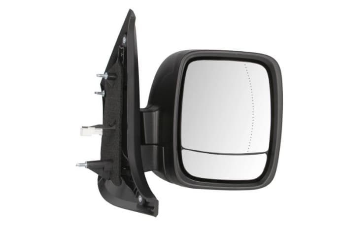 Oglinda dreapta manuala, asferic, crom FIAT TALENTO; NISSAN NV300; OPEL VIVARO; RENAULT TRAFIC dupa 2014