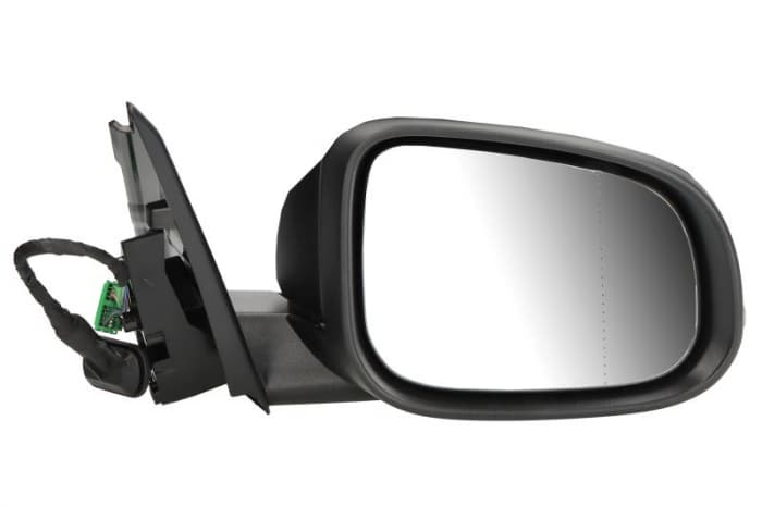 Oglinda laterala dreapta (electric, asferic, cu incalzire, grunduit, rabatare electrica, cu semnalizator) potrivit VOLVO S60 II 04.10-02.19