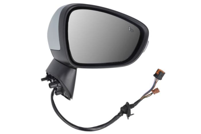 Oglinda laterala dreapta electric, convex, cu incalzire, asistenta banda, grund, rabatare electrica, semnalizator, cu senzor temperatura potrivit CITROEN C3 AIRCROSS 06.17-