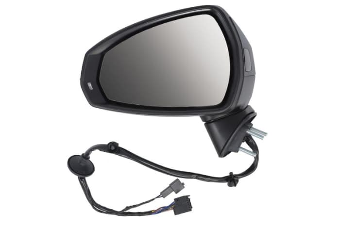 Oglinda laterala stanga electric, asferic, cu incalzire, asistenta banda, grund, rabatare electrica, semnalizator potrivit AUDI A3 8V 04.12-05.20