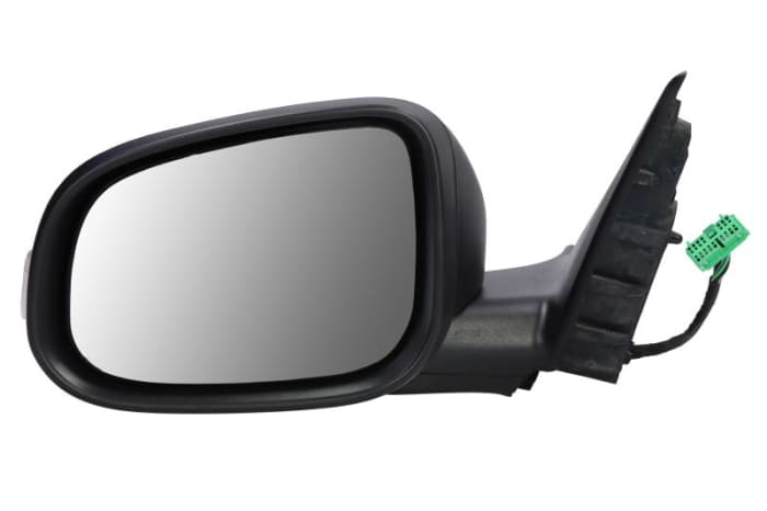 Oglinda laterala stanga electric, asferic, cu incalzire, grund, semnalizator, cu senzor temperatura potrivit VOLVO S80 II, V70 III 03.06-05.13