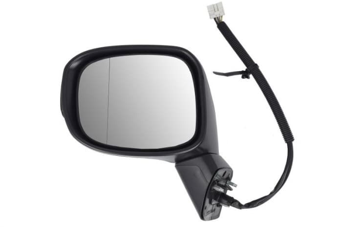 Oglinda stanga (electric, asferic, cu incalzire, grund, rabatare electrica, cu semnalizator) potrivit HONDA CIVIC IX SDN COUPE 01.11-12.15