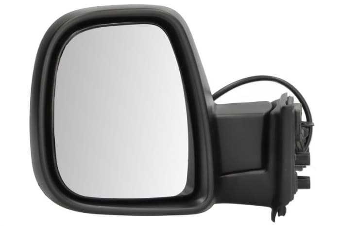 Oglinda stanga (electric, convex, cu incalzire, grund) potrivit CITROEN BERLINGO III; FIAT DOBLO III E-DOBLO; OPEL COMBO E; PEUGEOT PARTNER III, RIFTER; TOYOTA PROACE CITY 03.18-