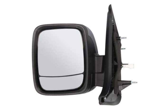 Oglinda stanga electrica, asferic, incalzita, crom, grunduita FIAT TALENTO; NISSAN NV300; OPEL VIVARO; RENAULT TRAFIC dupa 2014