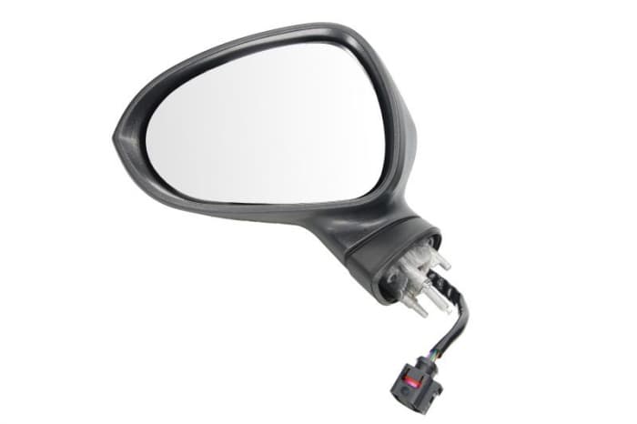 Oglinda stanga electrica incalzita, crom, grunduita SEAT LEON intre 2009-2012