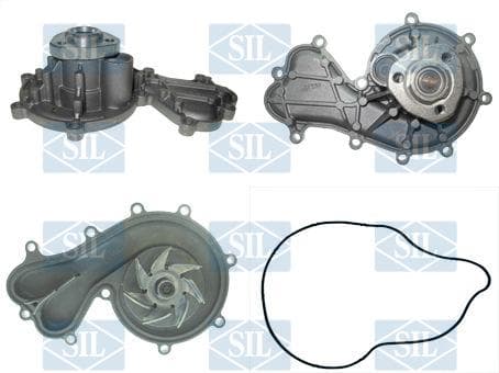 Pompa apa cu garnitura potrivit AUDI A4 B8, A5, A6 ALLROAD C7, A6 C7, A7, A8 D4, Q5, Q7; PORSCHE CAYENNE, MACAN, PANAMERA; VW TOUAREG 3.0D 03.06-