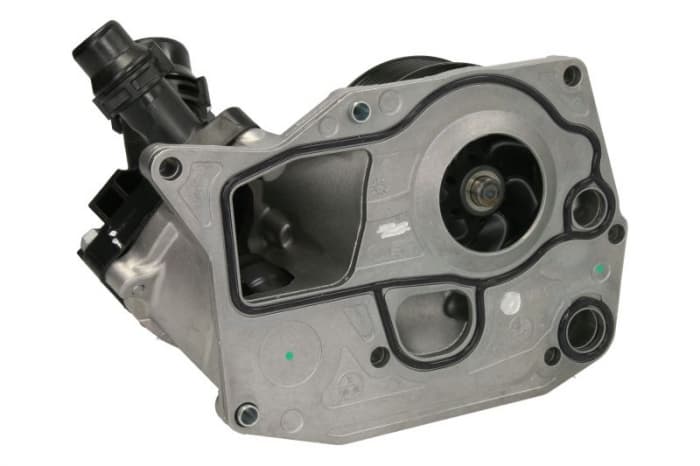 Pompa apa cu garnitura potrivit BMW 1 (F20), 1 (F21), 2 (F22, F87), 2 (F23), 2 (F45), 3 (F30, F80), 3 (F31), 3 GRAN TURISMO (F34), 4 (F32, F82), 4 (F33, F83), 4 GRAN COUPE (F36) 1.5-2.0D 06.10-