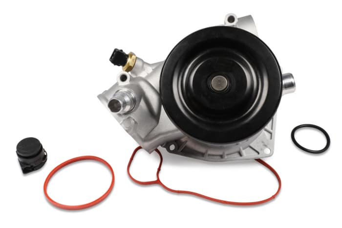 Pompa apa cu garnitura potrivit BMW 5 (F10), 5 (F11), 5 GRAN TURISMO (F07), 6 (F12), 6 (F13), 7 (F01, F02, F03, F04), X5 (E70), X6 (E71, E72) 4.4 4.4H 10.07-06.18