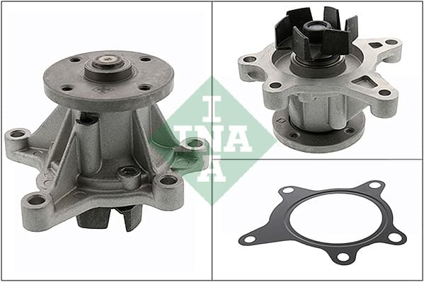 Pompa apa cu garnitura potrivit HYUNDAI ACCENT IV, CRETA, ELANTRA IV, ELANTRA V, ELANTRA VI, I20 I, I30, I40 I, I40 I CW, IX20, IX35, KONA, SOLARIS, TUCSON, TUCSON SUV, VELOSTER 1.4-2.0 05.06-