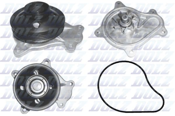Pompa apa cu garnitura potrivit LEXUS GS, IS III, NX, RC 2.5H 04.13-