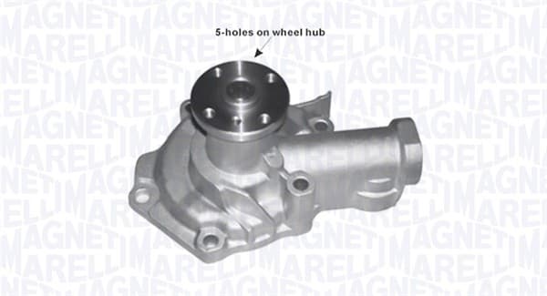 Pompa apa HYUNDAI EQUUS CENTENNIAL, inaltWAY, SANTA FE I, SONATA IV, TRAJET; KIA MAGENTIS; MITSUBISHI GALANT IV, GALANT VI, L 200, L 400, SPACE, SPACE RUNNER 2.0 2.4 4.5 intre 1988-2008