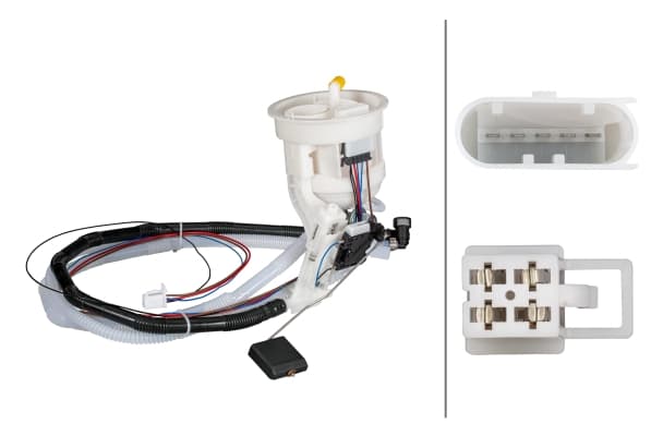 Pompa combustibil (modul) potrivit MERCEDES CLS (C219), E T-MODEL (S211), E (W211) 1.8-5.0 03.02-12.10
