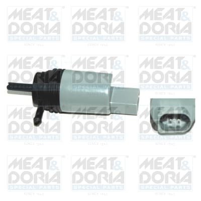 Pompa spalator parbriz fata (12V) potrivit BMW 1 (E81), 1 (E82), 1 (E87), 1 (E88), 3 (E90), 3 (E91), 3 (E92), 3 (E93), 3 (F30, F80), 3 (F31), 5 (E39), 5 (E60), 5 (E61), 5 (F10) COUPE-SUV 09.00-