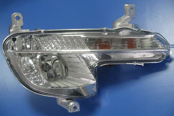 Proiector ceata stanga (H8 PY21W, cu iluminare in viraje, cu lumini de zi) PEUGEOT 508 I, 508 SW I dupa 2010