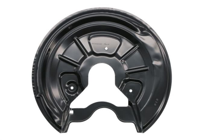 Protectie disc frana spate stanga potrivit AUDI A3; SEAT ALTEA, ALTEA XL, LEON, TOLEDO III; SKODA OCTAVIA I, OCTAVIA II, SUPERB II; VW BEETLE, CADDY III, EOS, GOLF PLUS V, GOLF V 1.2-Electric 02.03-07