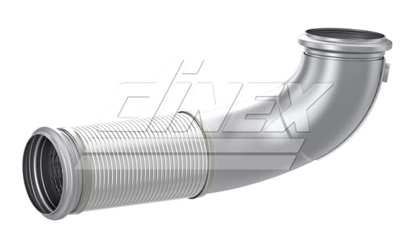 Racord evacuare (diametru:127mm 147mm, lungime:555mm) potrivit VOLVO potrivit VOLVO FM, FM II D11C410-D11K450 09.05-