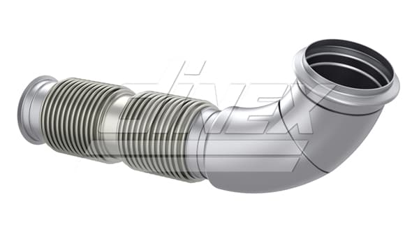 Racord evacuare (diametru:90mm 105mm, lungime:539mm) potrivit IVECO EUROCARGO V F4AFE411C-F4GFE601A 09.15-