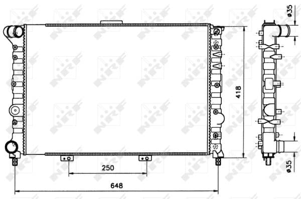 Radiator apa racire motor ALFA ROMEO 156 1.6 1.8 intre 2000-2006