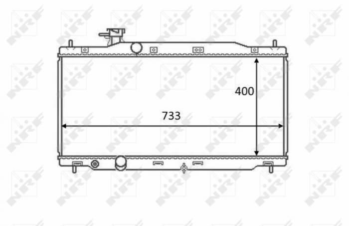 Radiator motor (Manual) potrivit HONDA CR-V III 2.0 -06.12