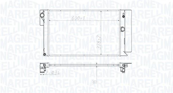 Radiator motor (Manual) potrivit TOYOTA AURIS, COROLLA, VERSO 1.3-2.2D
