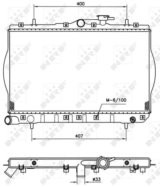 Radiator motor potrivit HYUNDAI ACCENT, ACCENT I 1.3 1.5