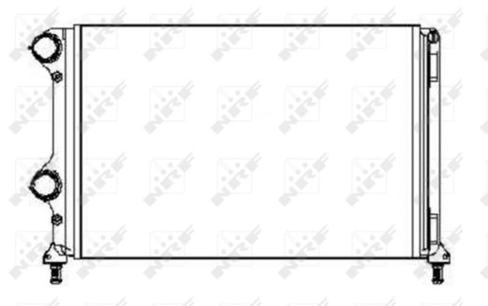 Radiator motor potrivit MERCEDES E (W210); FIAT DOBLO, DOBLO MINIVAN 1.3D 1.9D 2.7D