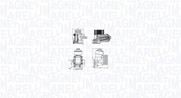 Radiator ulei potrivit AUDI A1, A3, A4 ALLROAD B8, A4 B8, A5, A6 C7, Q3, Q5, TT; SEAT ALHAMBRA, ALTEA, ALTEA XL, EXEO, EXEO ST, IBIZA IV, IBIZA IV SC, IBIZA IV ST 1.2D 1.6D 2.0D 05.03-