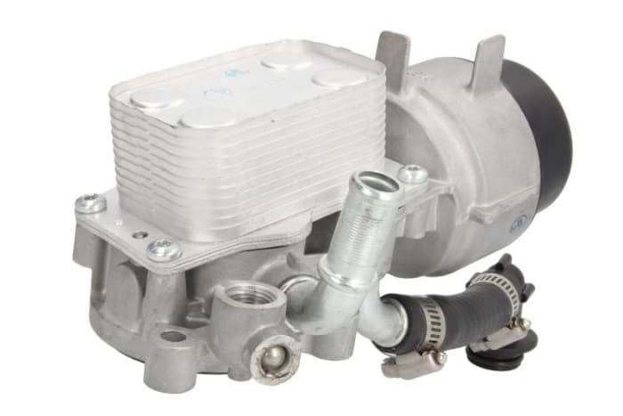 Radiator ulei termoflot cu carcasa filtru potrivit VOLVO C30, C70 II, S40 II, S80 II, V50, V70 III; CITROEN C4, C4 GRAND PICASSO I, C4 I, C4 II, C4 PICASSO I, C5 II, C5 III, C8, DS3, DS4 1.6-2.2D 10.9