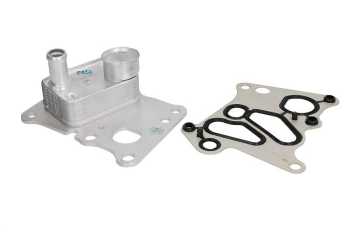 Radiator ulei termoflot (cu carcasa filtru ulei ; cu garnitura) potrivit MERCEDES C (C204), C T-MODEL (S204), C (W204), E T-MODEL (S212), E (W212), SLK (R172) 1.8 01.07-