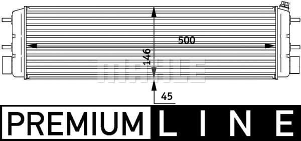 Radiator ulei termoflot potrivit MERCEDES G (W463), M (W164), R (W251, V251) 5.5 6.0 6.2 01.06-