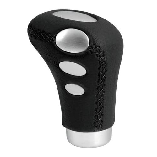 Nuca schimbator COBRA negru cu cusaturi negre, Lampa