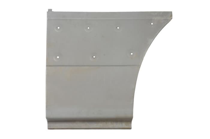 Segment reparatie aripa interioara stanga spate Inainte de roata, inaltime 48cm, model mediu potrivit NISSAN NV400; OPEL MOVANO B; RENAULT MASTER III 02.10-