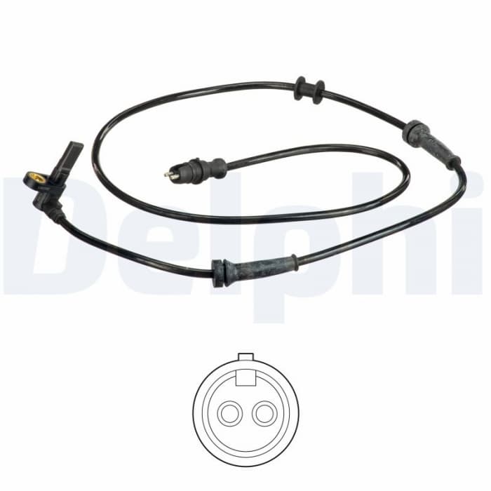 Senzor ABS Fata Dreapta potrivit ALFA ROMEO GTV, SPIDER; FIAT MAREA; LANCIA LYBRA 1.2-3.2 09.94-10.05