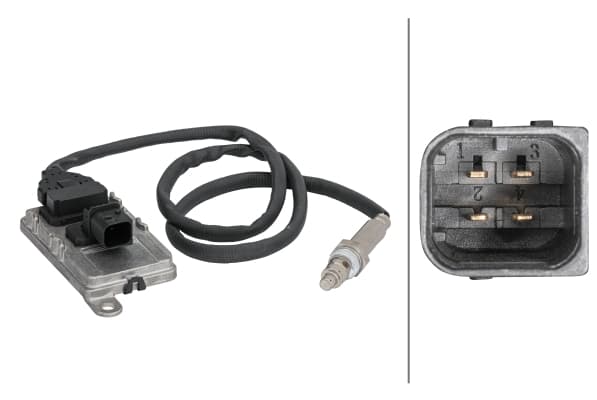 Senzor NOx (dupa convertor catalitic) potrivit SCANIA G II, K, L, N BUS, P I, P II, R I, R II, S DC07.101-OC13.101 01.13-